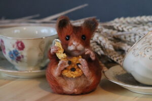 Superleuke hamster in een theekopje